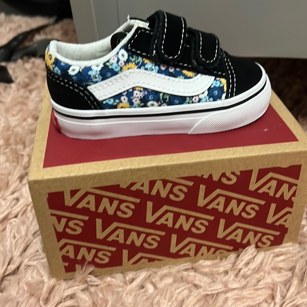 New vans with flowers